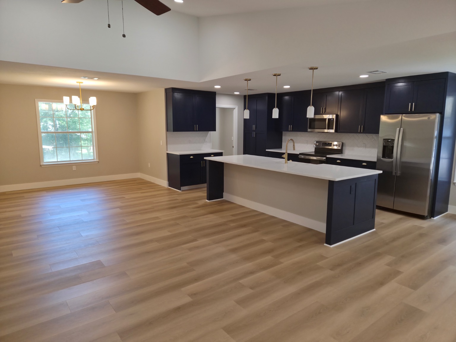 custom kitchen remodeling project by Dactts Construction in Pensacola Florida