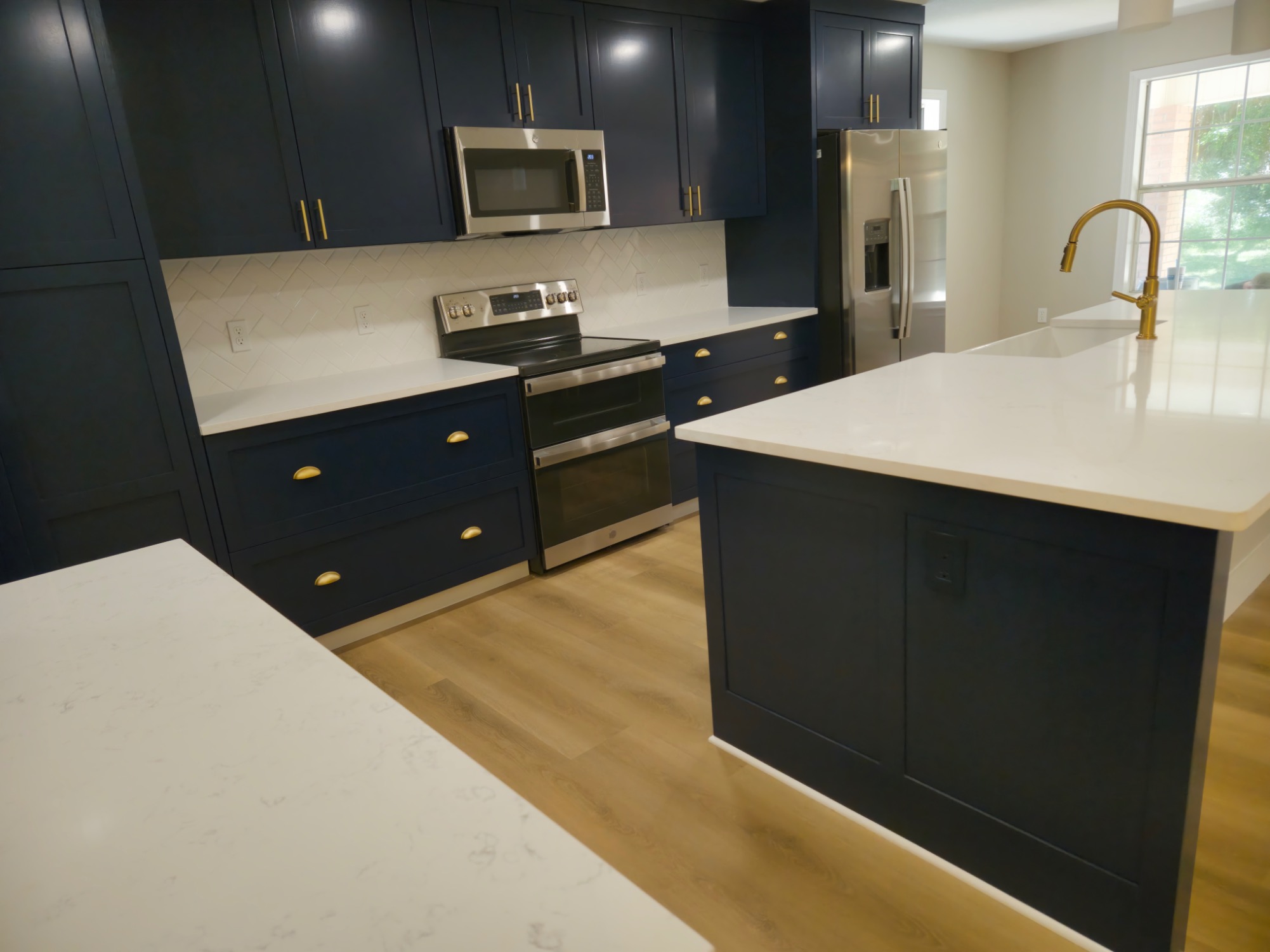 custom kitchen remodeling project by Dactts Construction in Pensacola Florida