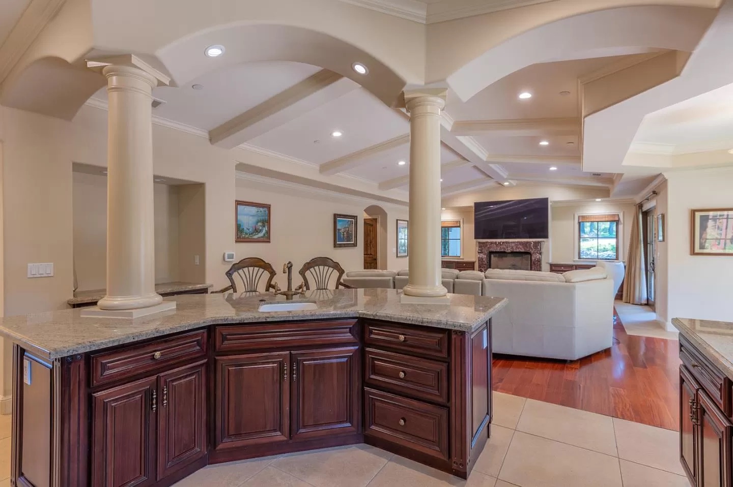 custom kitchen remodeling project by Dactts Construction in Pensacola Florida